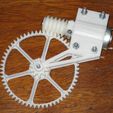 IMG_3203_-_Worm_Gear_Reducer_display_large.jpg Fichier STL gratuit Réducteur à vis sans fin・Objet pour imprimante 3D à télécharger