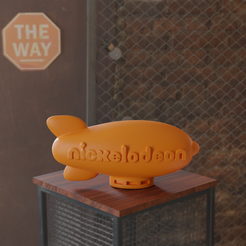 globo1.png STL file Nickelondeon's choice award - Nickelodeon Award・Model to download and 3D print