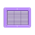 grille ventil 170x120.stl ventilation grilles 3 models (round, rectangular and square)