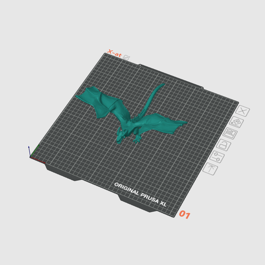 🔥 Fire Dragon Figurine・ STL File for 3D printing・Cults