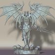 682.jpg Dark knight- MU online stl 3d print