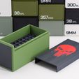 all2.jpg BBOX Ammo box 460 S&W Magnum ammunition storage 10/20/25/50 rounds ammo crate 460SW