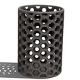 3S.jpg Honeycomb pencil cup - 3d model