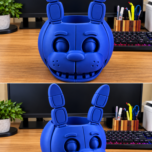 FNAF Bonnie Halloween/Easter Basket