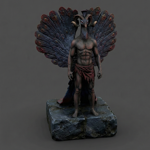 Andrealphus Goetia Demon STL Statue