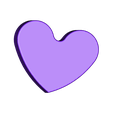 CORAZON.STL Free STL file WhatsApp Kiss・3D printable object to download