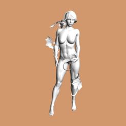 1.jpg Free OBJ file Daenerys Targaryen (Mother of Dragons)・3D printer model to download