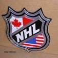 nhl-escudo-liga-americana-canadiense-hockey-cartel-porteria.jpg NHL, shield, league, american, canadian, canada, field hockey, poster, team, sign, signboard, sign, logo, logo impression3d
