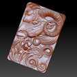 GOAT4.jpg goat head 3d model of bas-relief