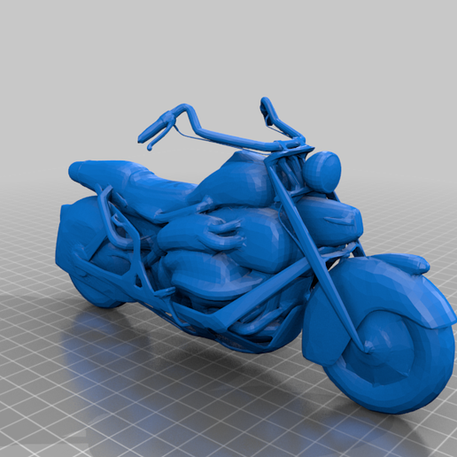 Fallout Motorcycle 3D model