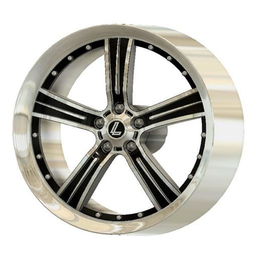 🧑‍🏭 Staggered Design - Lenso OP2 - Real Rims for Scale Model Cars・ STL ...