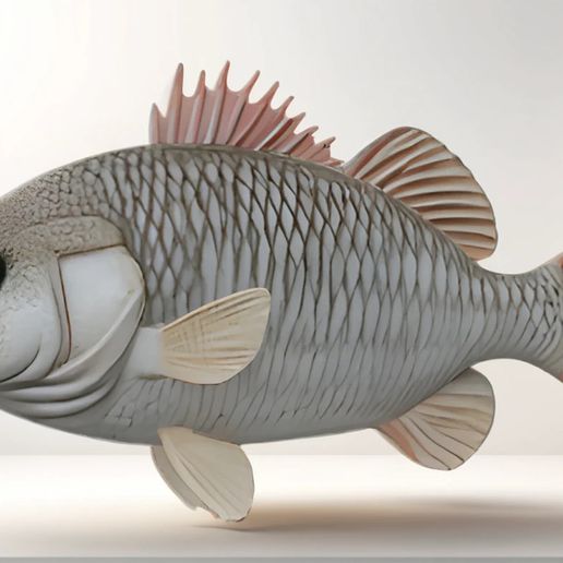 🐠 Grouper Fish 3 – 3D Printable Marine Animal Model・ STL File for 3D ...