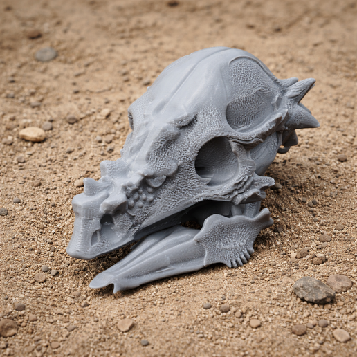 Auroraceratops Skull