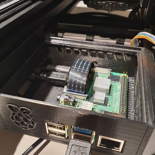 Rpi4_ender_3_pro_case_3.jpg Raspberry Pi 4 Model B  Case for Creality Ender 3 PRO