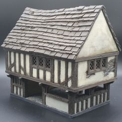 20190807_081507.jpg Файл 3D Medieval Scenery - Townhall・Дизайн 3D-печати для загрузки3D