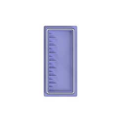 Ruler.png Download STL file Ruler Cookie Cutter • 3D printable design, dwain
