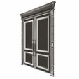 Wireframe-27.jpg Carved Door Classic 01601 Wood