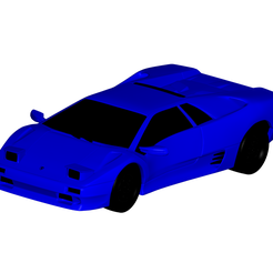 1.png Download file Lamborghini Diablo • 3D printer model, car-