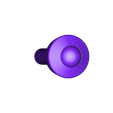 Clean_Ball_Fullpart.stl Universal Fidget Spinner to Spinning Top Converter