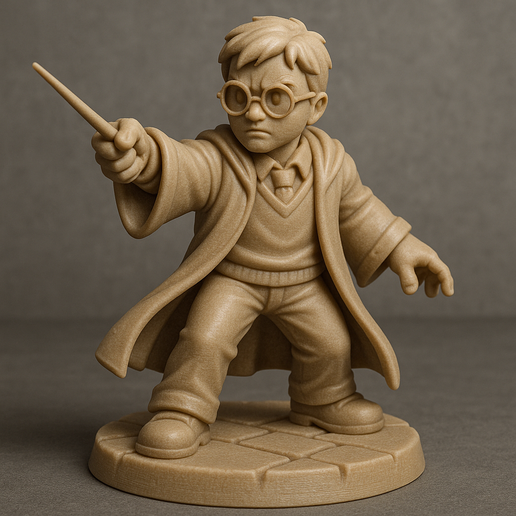 Cute Harry Potter Figurine STL File Collectible Model