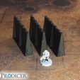 Prodicer-Wall-Tabletop-Terrain-3.jpg Tabletop terrain sci-fi walls and barriers by PRODICER