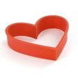 1.jpg Бесплатный STL файл Pig, heart and Christmas tree-shaped cookie-cutters・Дизайн 3D-принтера для скачивания