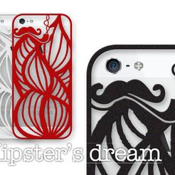large_hipster_s_dream_case_for_iphone_5_3d_model_stl_d6551f4d-4bb9-4110-8271-5a9810b7142a.jpg STL file iPhone 5 - Hipster's dream・3D print object to download, Salokannel