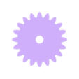 small20.stl LYMAN FILAMENT EXTRUDER GEAR