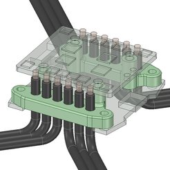 30to20kissfcv2cleanwire_cable_side.PNG Archivo 3D gratis adaptador de 30 a 20 mm para fettec esc + kiss fc incl. soporte de cables・Modelo de impresión 3D para descargar