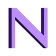 N.stl Letters and Numbers RESIDENT EVIL | Logo