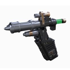 1.JPG 3D file Hirogen Hypospray from Star Trek Voyager・3D print design to download