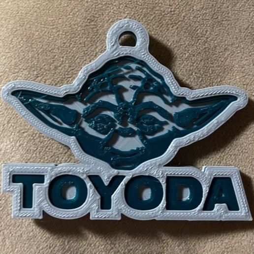 Fichier Stl Gratuit Porte Clés Toyoda・idée Pour Impression 3d à