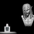4.jpg 3D-Datei Eren Jaeger Titan Shingeki no Kyojin・3D-Drucker-Vorlage zum herunterladen