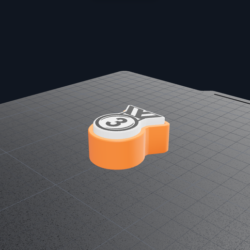 Tech Tactical Fidget Clicker - 3rd place medal (Includes SVG File + Editable Bambu Studio Color Project)