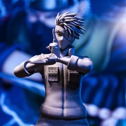 01.jpg STL file Kakashi Hatake _ Naruto・3D printable model to download