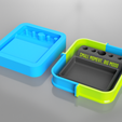 Rolling-Tray-Bild-8.png 3D printing STL: Rotary shell with clipper holder + formwork for silicone molds