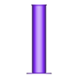reagenzglas_D24xh120_norip.stl Druckbare Reagenzgläser in DM 24 mm, Laborgläser für Vasen, Printable test tubes in DM 24 mm, laboratory glasses for vases