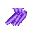 15_pipes_hexaust2_right.stl GREEN SKIN DRAGSTER WITH TURRET 3