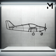 03-loiret.png Wall Silhouette: Airplane Set