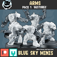 GESTURES-STORE-RENDER-2.png Arm Pack 1 'Gestures'