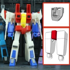 StarscreamUpgrade.jpg Fichier STL gratuit Kit de mise à niveau de la brigade d'aviation - Pas de soutien・Idée pour impression 3D à télécharger