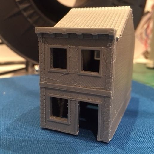 FOTO 02.JPG STL file Townhouse Escala (N)・3D print model to download, 3DAKSER