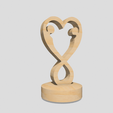 Shapr-Image-2023-03-09-133158.png Man Woman Infinity Heart Sculpture, Love Statue, Forever Eternal Love Couple In Love