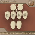 IF-Back.png His Majesty's Fists Legion Heraldry and Storm Shields