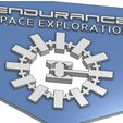 ENDURANCE-BLUWHT-TILTED.jpg ENDURANCE SPACE EXPLORATION PATCH BEST