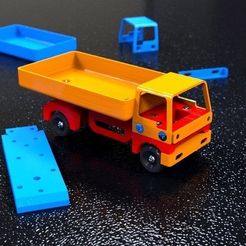 Truck_display_large.jpg Fichier STL gratuit Camion V1・Objet imprimable en 3D à télécharger