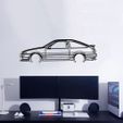 PC-room.jpg Wall Art Car Toyota Corolla AE86