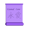 Eternal love complete.stl Eternal love scroll