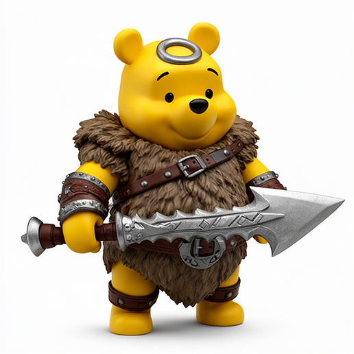 Winnie the Pooh Barbarian Ring Figure