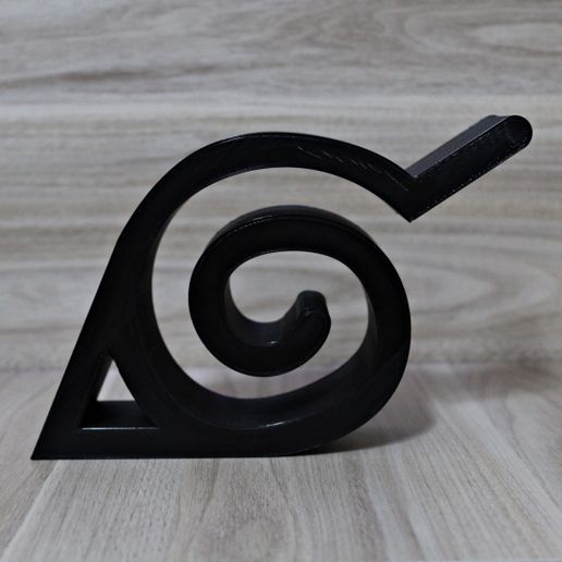 Naruto Symbol Konoha 3D model